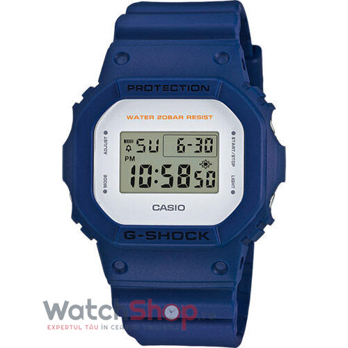Ceas Albastru Barbatesc Casio G-Shock DW-5600M-2 Original cu Comanda Online