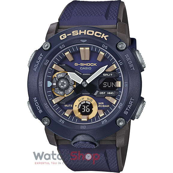Ceas Bleumarin Barbatesc Casio G-Shock GA-2000-2ADR Original cu Comanda Online