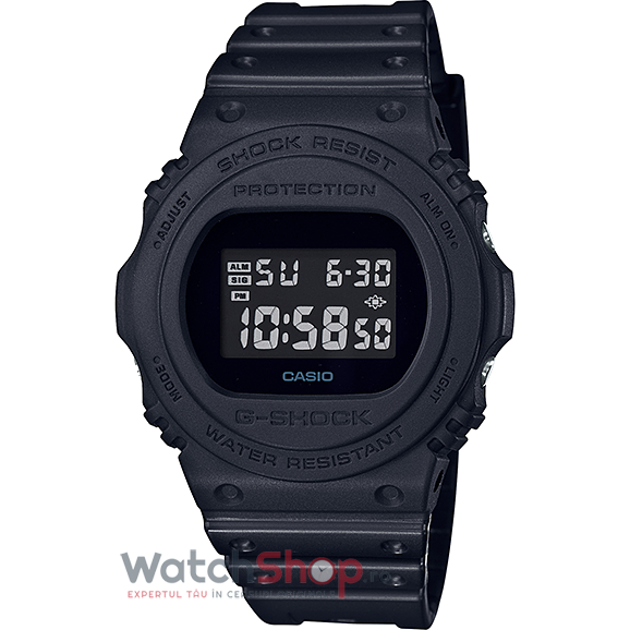 Ceas Negru Barbatesc Casio G-Shock DW-5750E-1B 35th Anniversary Original cu Comanda Online