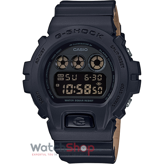 Ceas Negru Barbatesc Casio G-Shock DW-6900LU-1 Original cu Comanda Online