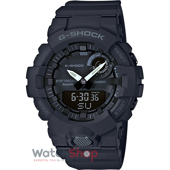 Ceas Negru Barbatesc Casio G-Shock GBA-800-1AER Original cu Comanda Online