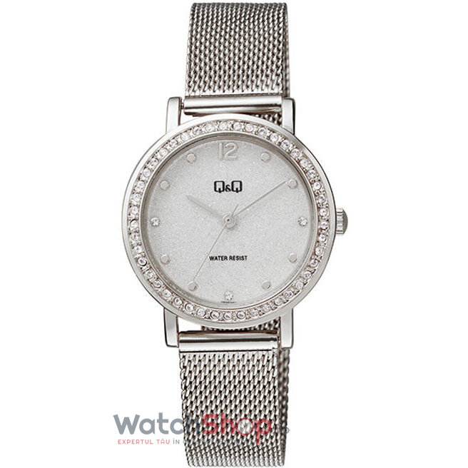 Ceas Argintiu dama Q&Q Fashion QB45J201Y original cu comanda online