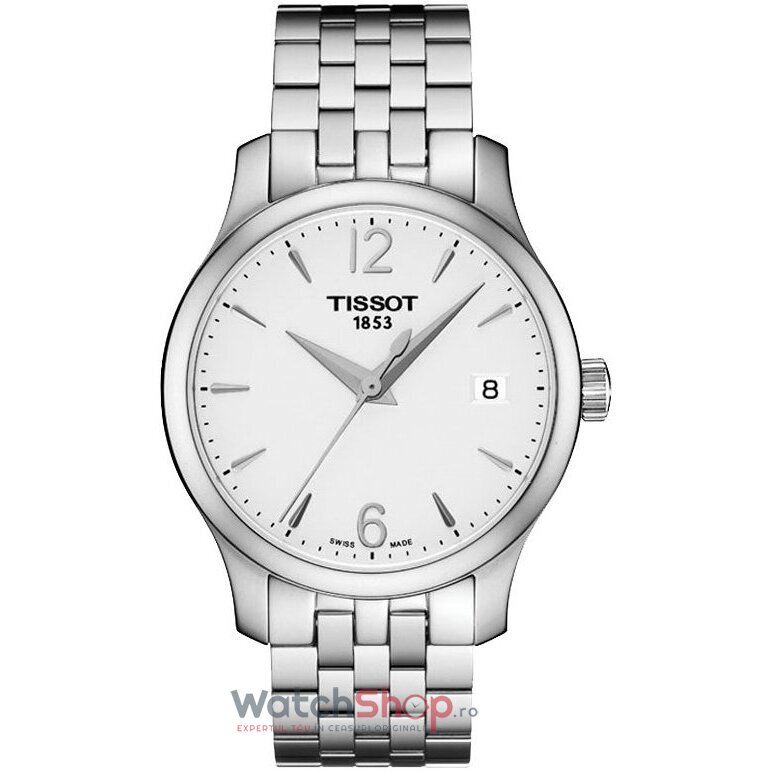 Ceas Argintiu dama Tissot T-CLASSIC T063.210.11.037.00 Tradition original cu comanda online
