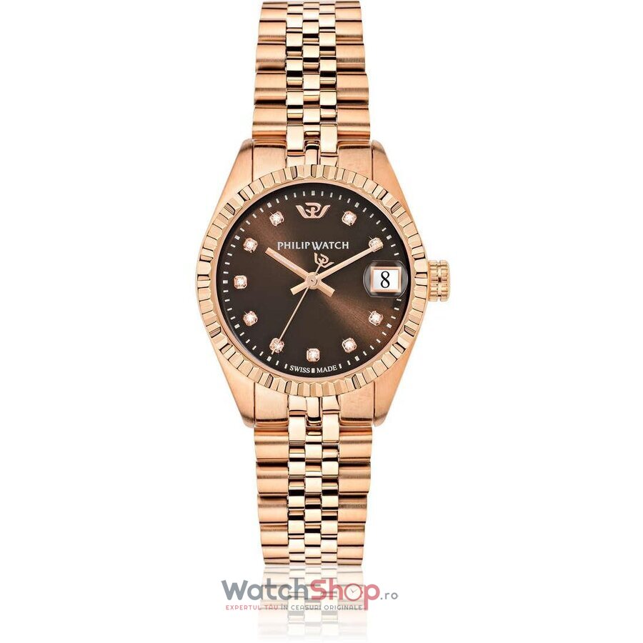 Ceas dama Aur roz Philip Watch CARIBE R8253597520 original cu comanda online