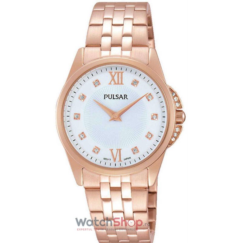 Ceas dama Aur roz Pulsar DRESS PM2180X1 original cu comanda online