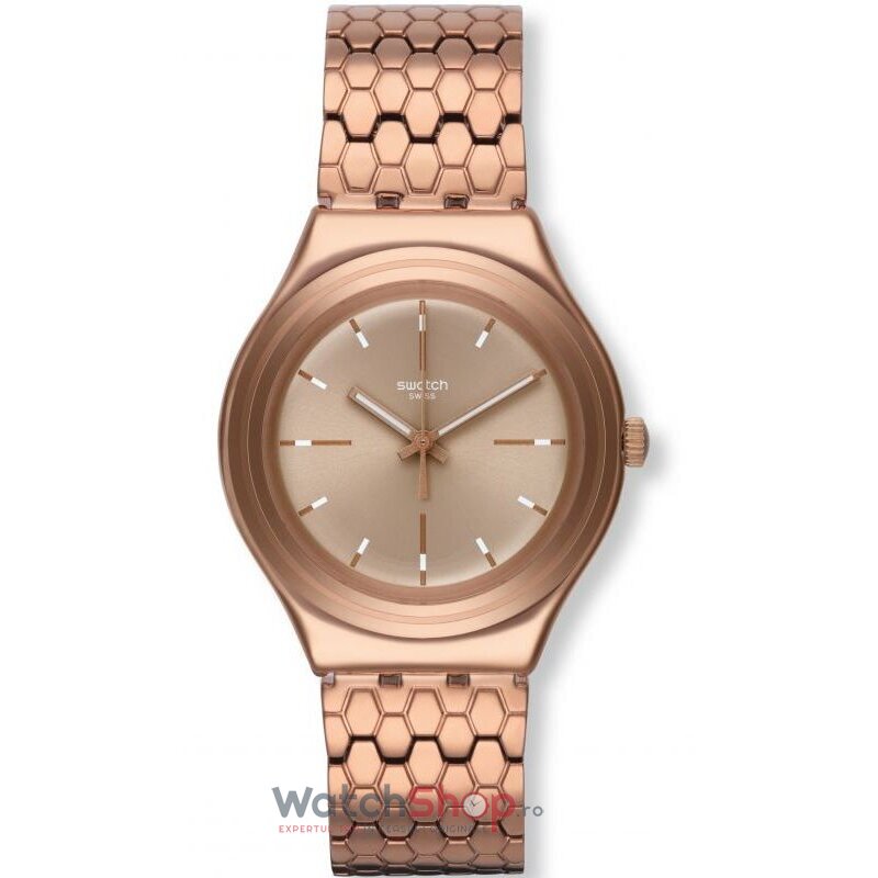 Ceas dama Aur roz Swatch IRONY YGG103G Bronzilla original cu comanda online