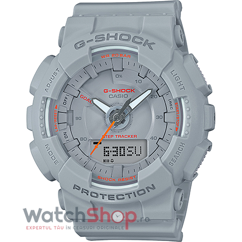 Ceas dama Gri Casio G-Shock Step Tracker GMA-S130VC-8A original cu comanda online