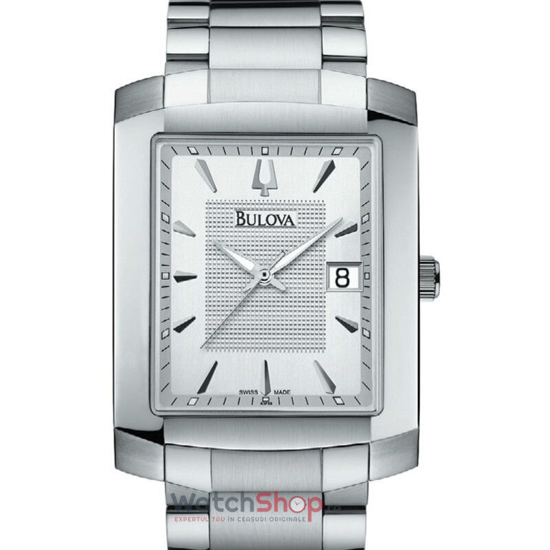 Ceas de Barbati Bulova CLASSIC 63F59 Argintiu de Mana Original cu Comanda Online