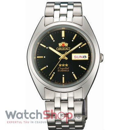 Ceas de Barbati Orient CLASSIC AUTOMATIC FAB0000AB9 Argintiu de Mana Original cu Comanda Online