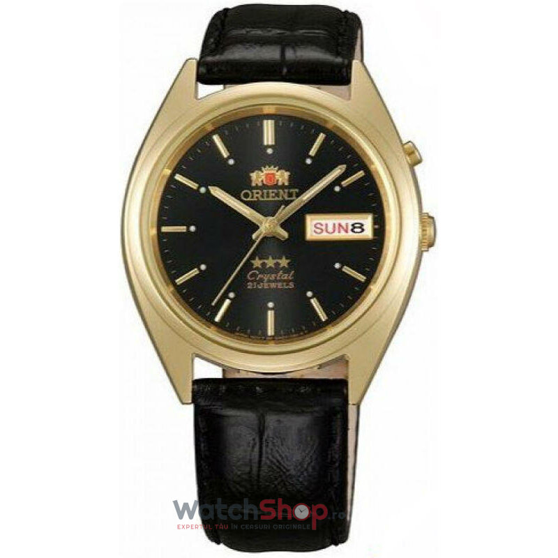 Ceas de Barbati Orient CLASSIC FAB0000GB9 Automatic Negru de Mana Original cu Comanda Online