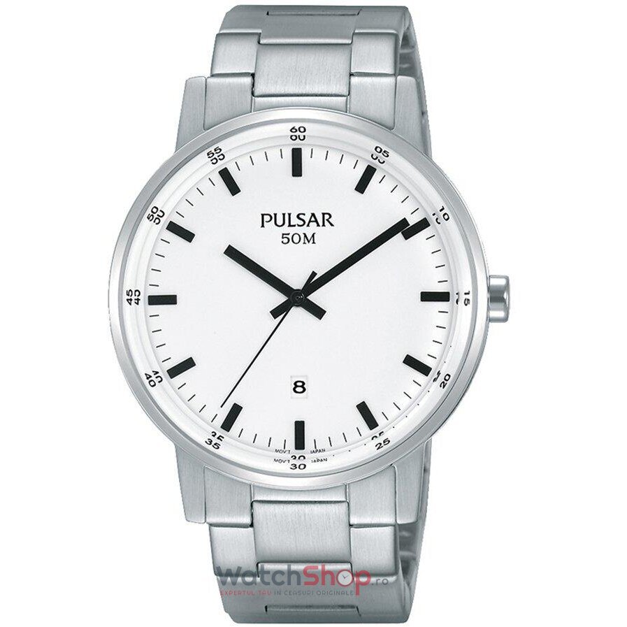 Ceas de Barbati Pulsar CLASSIC PG8259X1 Argintiu de Mana Original cu Comanda Online